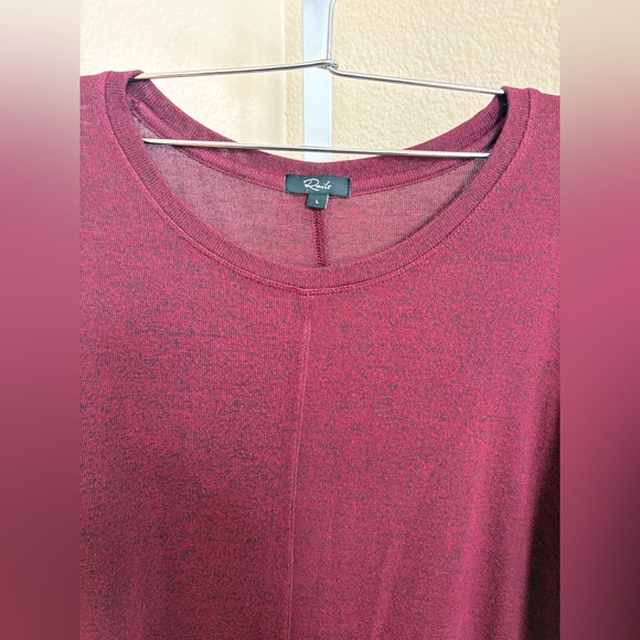 Rails Iggy Knit Long Sleeve Top in Port - Size L - Picture 5 of 5